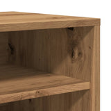 Schoenenkast Bewerkt Hout Artisanaal Eikenkleur