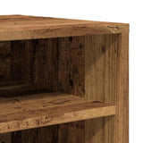 Schoenenkasten 2 St 32X35X70 Cm Bewerkt Hout Kleurig