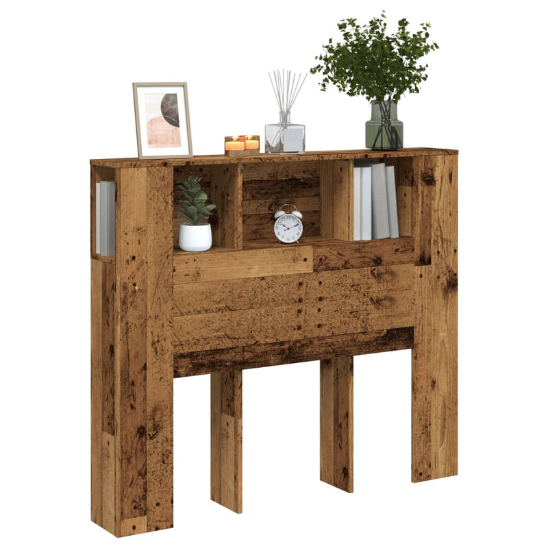 Hoofdeinde Kas 120 X 19 X 104,5 Cm Bewerkt Hout
