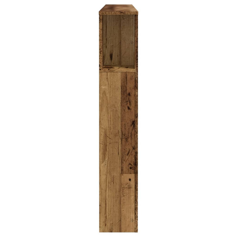 Hoofdbordkast 160X18,5X103,5 Cm Bewerkt Hout Kleurig