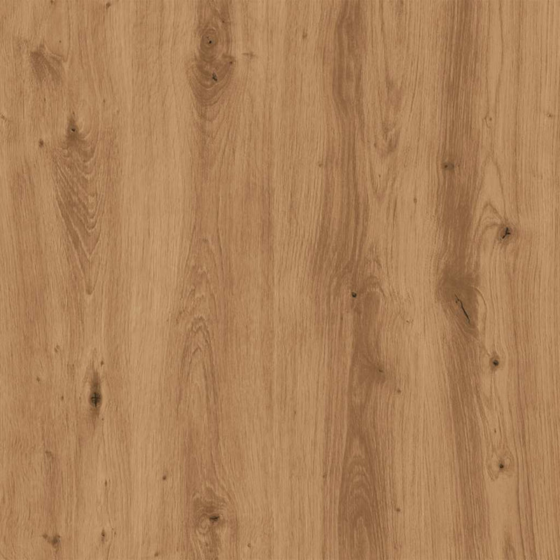 Dossierkast Verrijdbaar 45X38X54 Cm Hout Artisanaal Eikenkleur