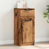 Dressoirs 30X30X70 Cm Bewerkt Hout Artisanaal Eikenkleur