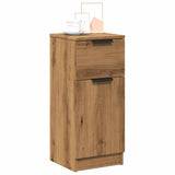 Dressoirs 30X30X70 Cm Bewerkt Hout Artisanaal Eikenkleur