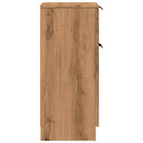 Dressoirs 30X30X70 Cm Bewerkt Hout Artisanaal Eikenkleur