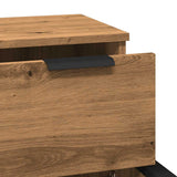 Dressoirs 30X30X70 Cm Bewerkt Hout Artisanaal Eikenkleur
