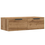 Wandkast 68X30X20 Cm Bewerkt Hout