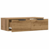 Wandkast 68X30X20 Cm Bewerkt Hout