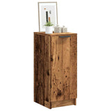 Schoenenkast 29,5X35X70 Cm Bewerkt Hout Artisanaal Eikenkleur