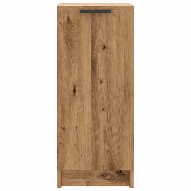 Schoenenkast 29,5X35X70 Cm Bewerkt Hout Artisanaal Eikenkleur