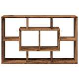 Wandschap 85X16X52,5 Cm Bewerkt Hout Kleurig