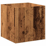 Plantenbak 40X40X40 Cm Bewerkt Hout Kleurig