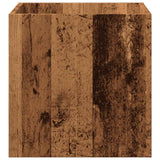 Plantenbak 40X40X40 Cm Bewerkt Hout Kleurig