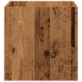 Plantenbak 40X40X40 Cm Bewerkt Hout Kleurig