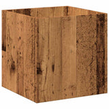 Plantenbak 40X40X40 Cm Bewerkt Hout Kleurig