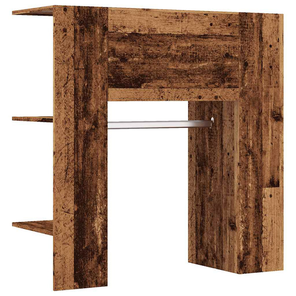 Halmeubel 97,5X37X99 Cm Bewerkt Hout Kleurig