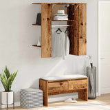 Halmeubel 97,5X37X99 Cm Bewerkt Hout Kleurig