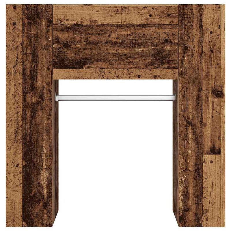 Halmeubel 97,5X37X99 Cm Bewerkt Hout Kleurig