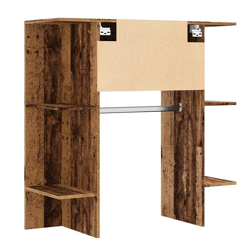 Halmeubel 97,5X37X99 Cm Bewerkt Hout Kleurig