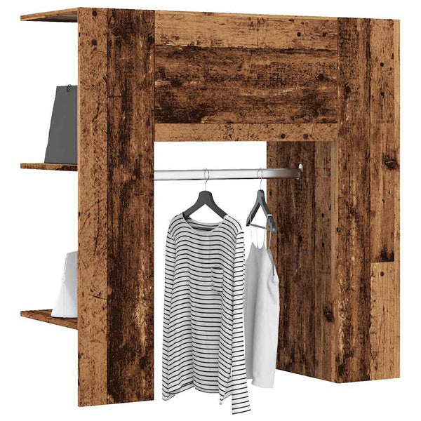 Halmeubel 97,5X37X99 Cm Bewerkt Hout Kleurig
