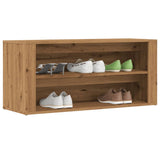 Schoenenrek 100X35X45 Cm Bewerkt Hout