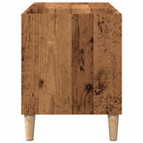 Platenkast 84,5X38X48 Cm Bewerkt Hout Kleurig