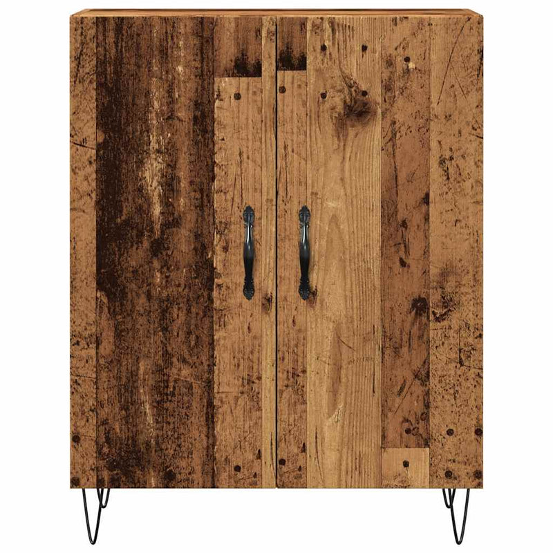 Dressoir 69,5X34X90 Cm Bewerkt Hout Kleurig