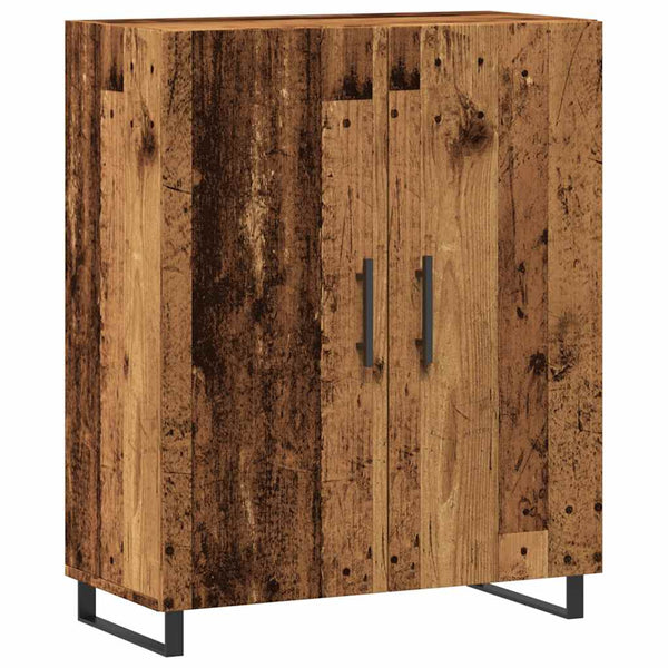 Dressoir 69,5X34X90 Cm Bewerkt Hout Kleurig