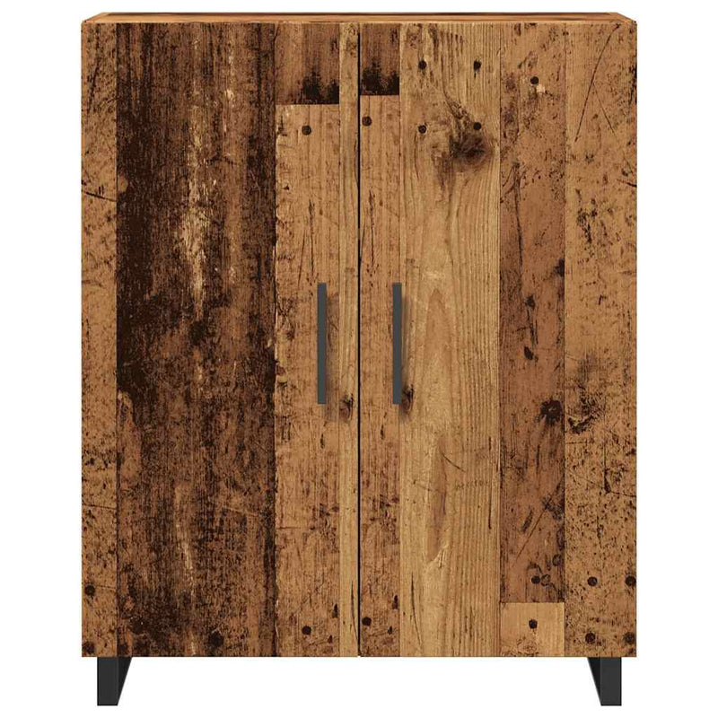 Dressoir 69,5X34X90 Cm Bewerkt Hout Kleurig