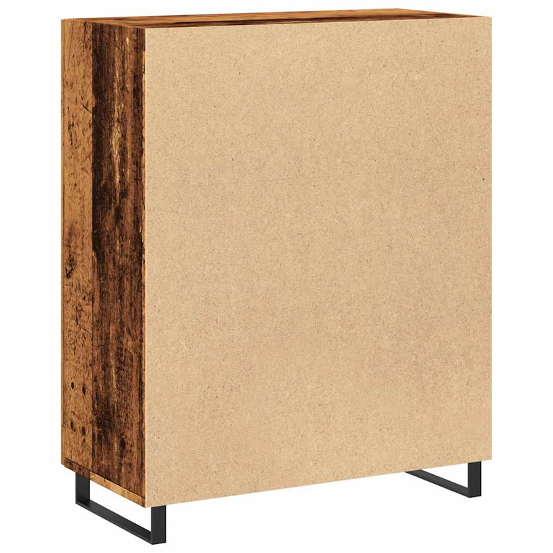 Dressoir 69,5X34X90 Cm Bewerkt Hout Kleurig