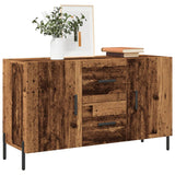 Dressoir Met Lade 100 X 36 X 60 Cm Bewerkt Hout