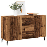 Dressoir Met Lade 100 X 36 X 60 Cm Bewerkt Hout
