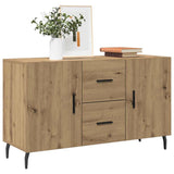 Dressoir Met Lade 100 X 36 X 60 Cm Bewerkt Hout