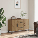 Dressoir Met Lade 100 X 36 X 60 Cm Bewerkt Hout