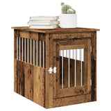 Hondenbench 64,5X80X71 Cm Bewerkt Hout Kleurig
