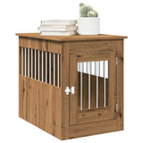 Hondenbench 64,5X80X71 Cm Bewerkt Hout Kleurig