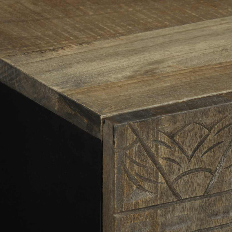 Dressoir 40X33X75 Cm Massief Mangohout