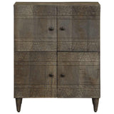 Dressoir 60X33X75 Cm Massief Mangohout