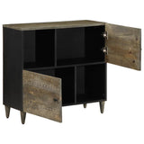 Dressoir 80X33X75 Cm Massief Mangohout