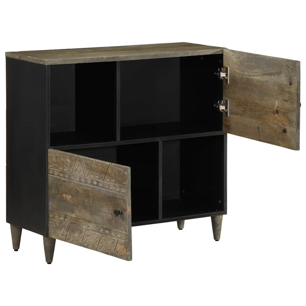 Dressoir 80X33X75 Cm Massief Mangohout