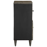 Dressoir 80X33X75 Cm Massief Mangohout