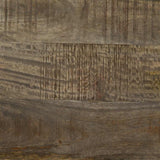 Hoge Kast 40X33X110 Cm Massief Mangohout