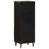 Hoge Kast 40X33X110 Cm Massief Mangohout