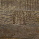 Hoge Kast 60X33X100 Cm Massief Mangohout