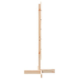 Kerstdecoratie Kerstboom Massief Hout Naturel (Onafgewerkt)