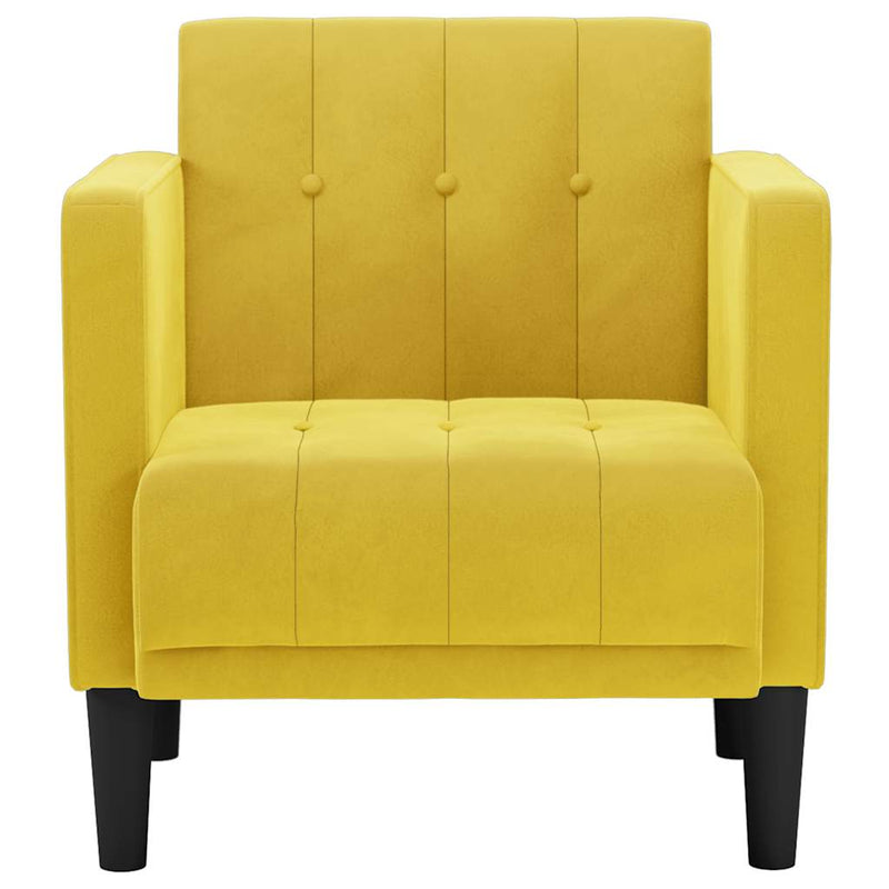 Fauteuil Met Armleuningen 53 Cm Fluweel