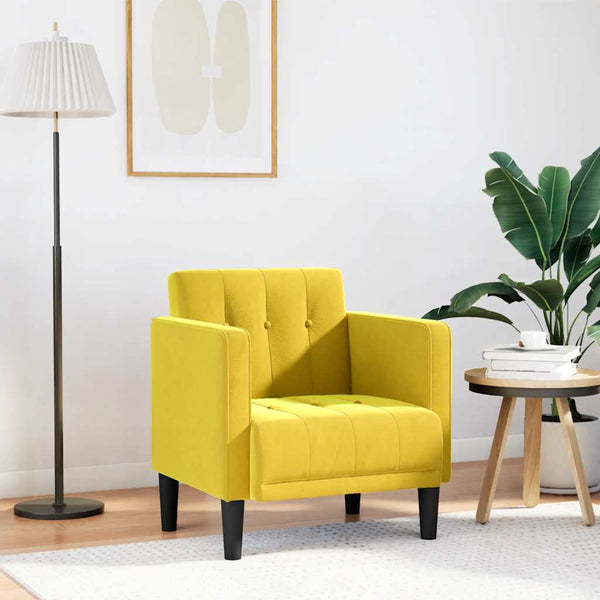 Fauteuil Met Armleuningen 53 Cm Fluweel