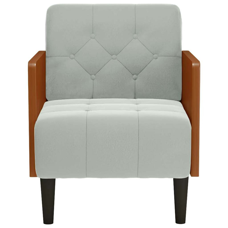 Fauteuil Met Armleuningen 55 Cm Fluweel