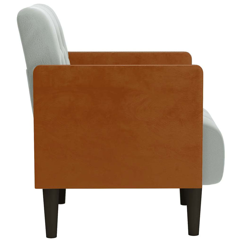 Fauteuil Met Armleuningen 55 Cm Fluweel