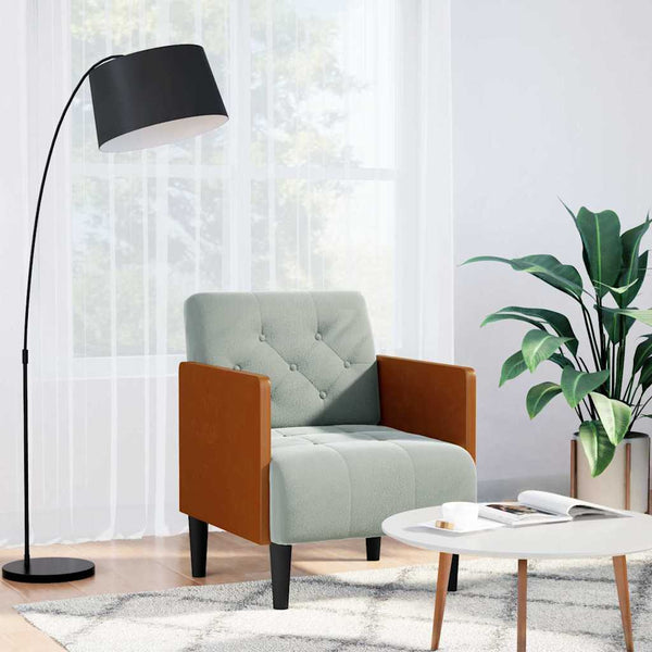 Fauteuil Met Armleuningen 55 Cm Fluweel