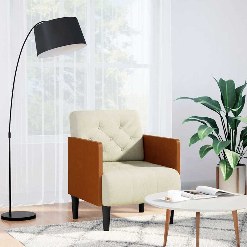 Fauteuil Met Armleuningen 55 Cm Fluweel